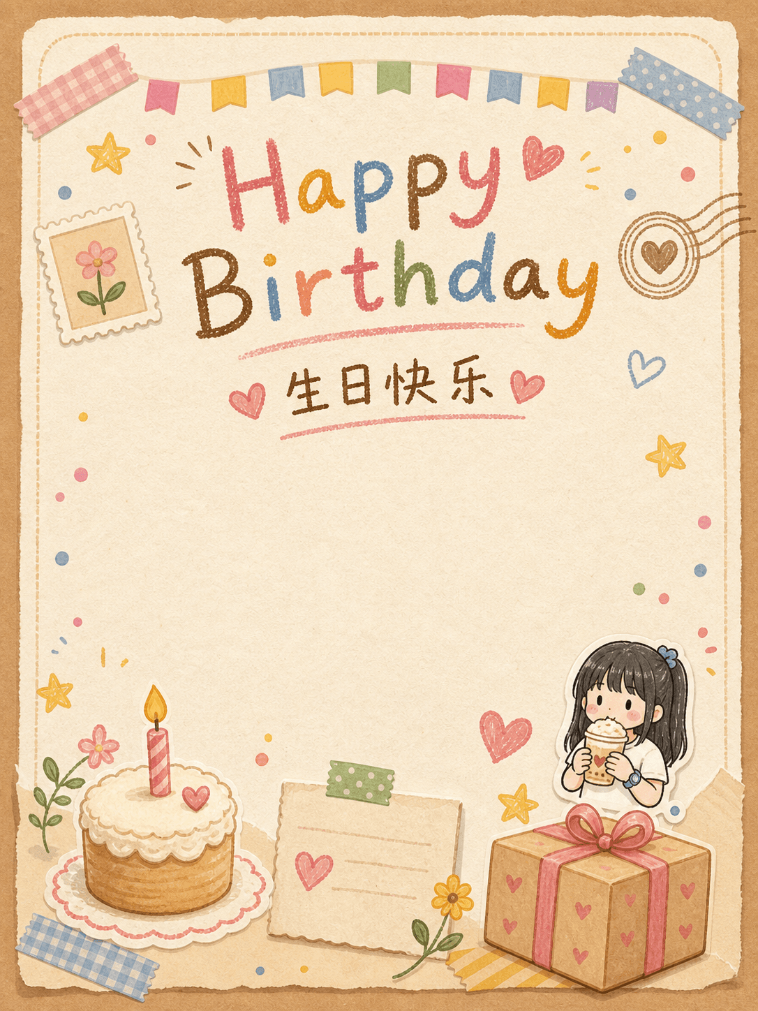 给小满的生日小书封面